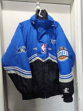 Official NBA Eastern Conference Jacket - Blue & Black Rare Hard To Find